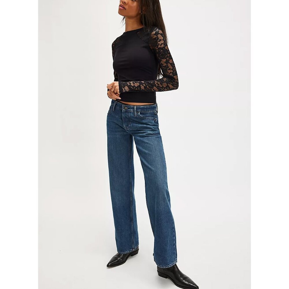 FREE PEOPLE No Excuses Long Sleeve / Black - Picture 6 of 9